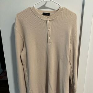 Theory Men's Cream Sweater